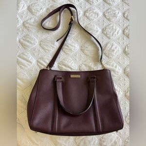 Kate Spade Medium Burgundy Handbag/Crossbody